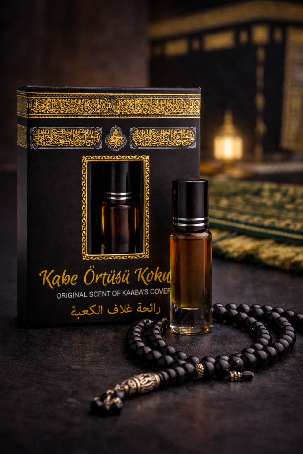 Kabe Örtüsü Kokusu Alkolsüz Esans Parfüm 3 ml Roll On – Hediyelik Kutulu Kalıcı Koku