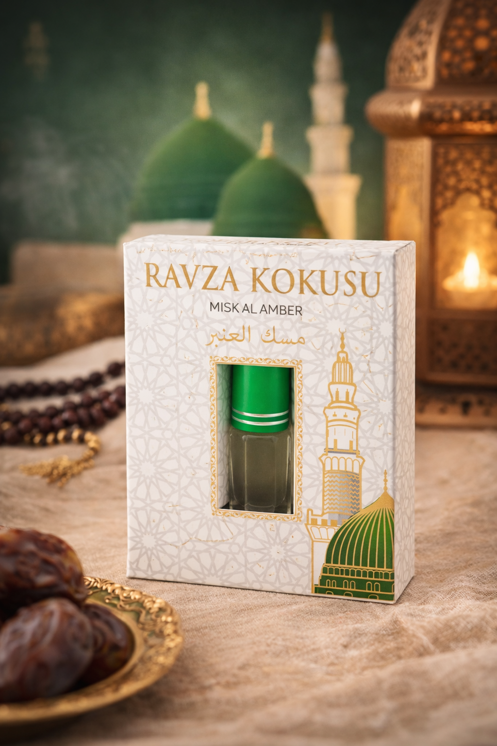 Medine Ravza Kokusu Alkolsüz Roll On Parfüm 3 ml – Hediyelik Kutulu Kalıcı Esans