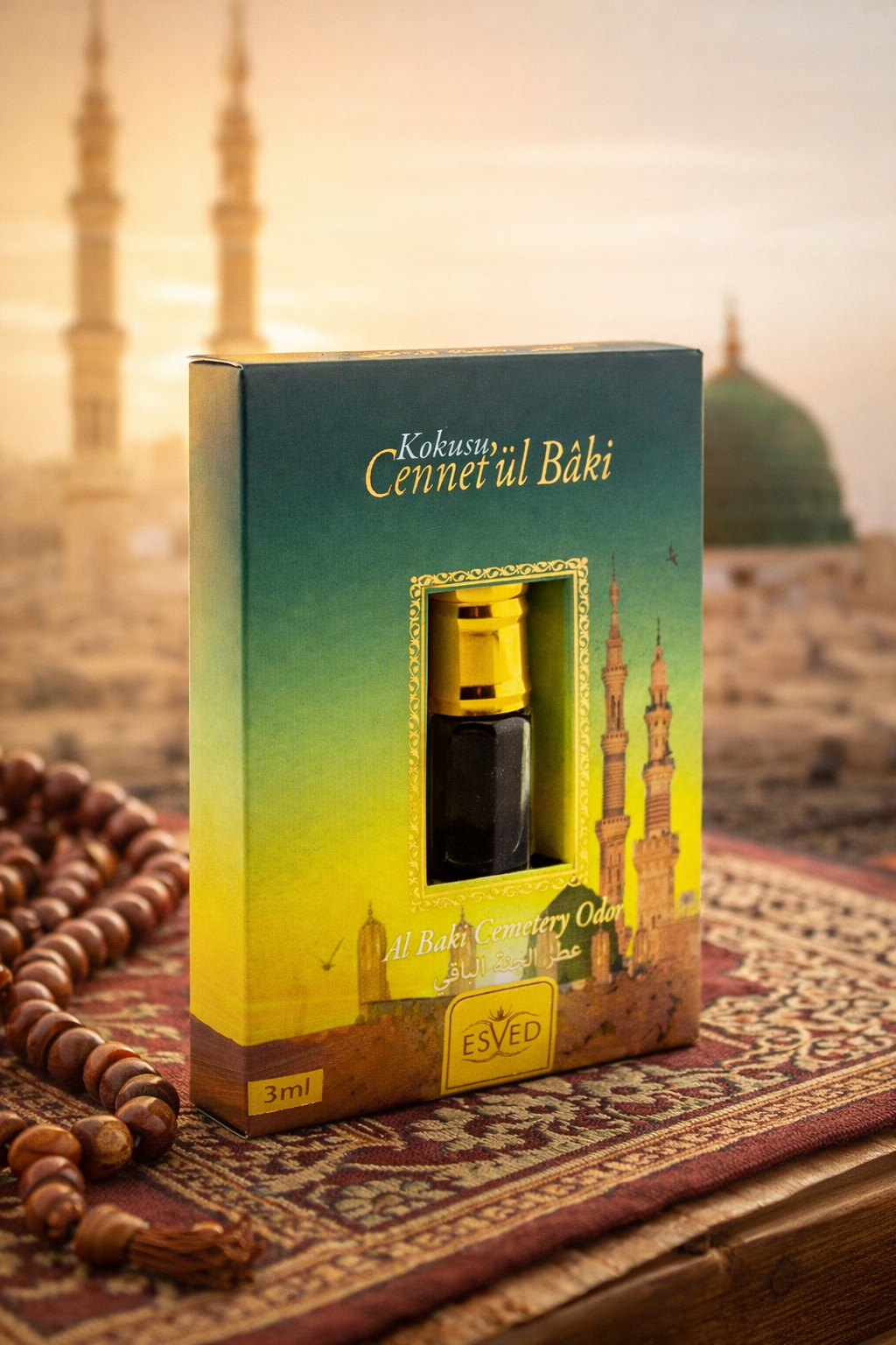 Cennetül Baki Kokusu Alkolsüz Roll On Parfüm 3 ml – Hediyelik Kutulu Kalıcı Esans