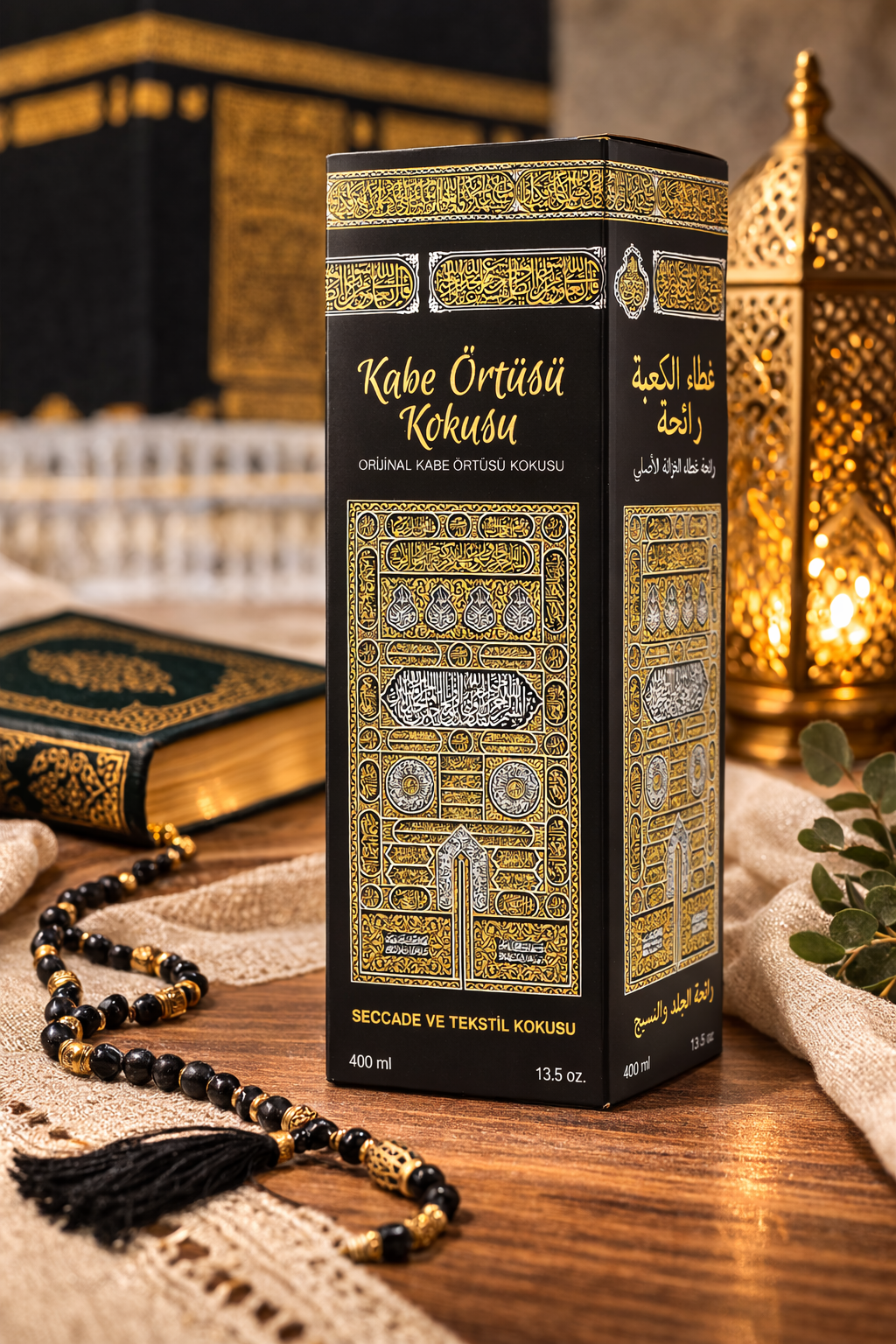 Kabe Örtüsü Kokusu Alkolsüz Oda Spreyi 400 ml | Kalıcı Cami, Ev ve Mescit Kokusu
