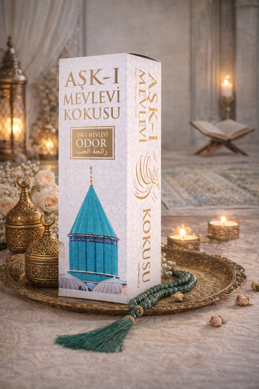 Aşk-ı Mevlana Kokusu Alkolsüz Oda Kokusu Sprey 400 ml | Kalıcı Cami, Ev ve Mescit Kokusu