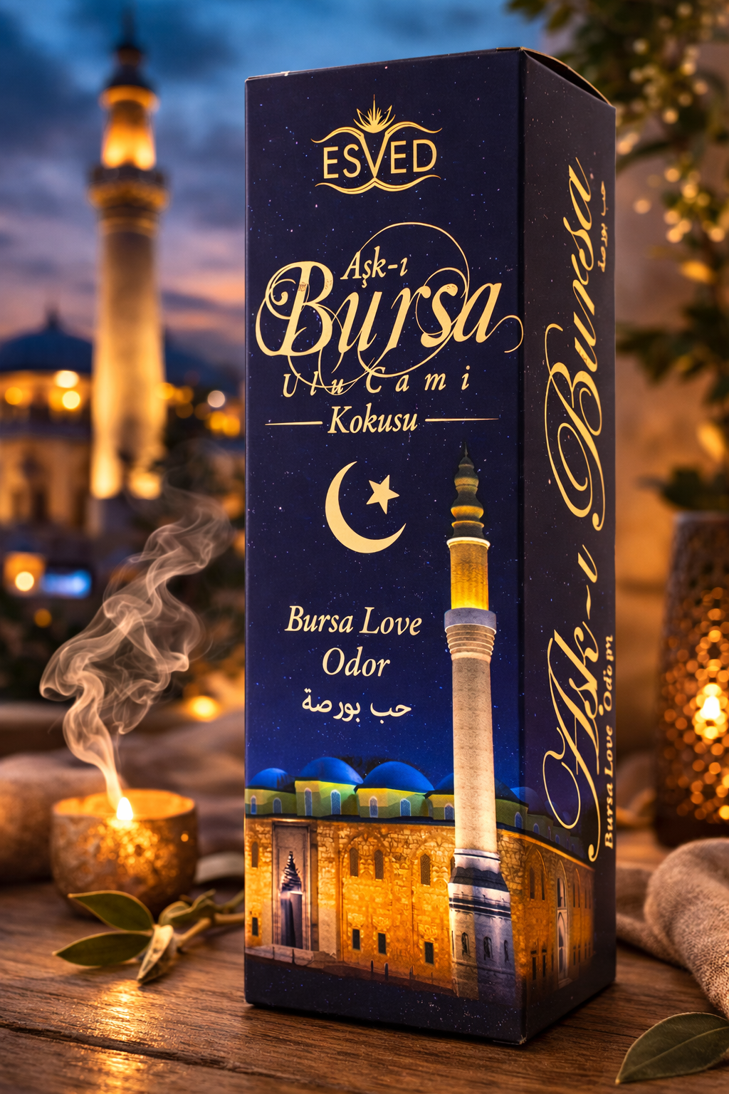 Bursa Ulu Cami Kokusu Alkolsüz Oda Kokusu Sprey 400 ml | Kalıcı Cami, Ev ve Mescit Kokusu