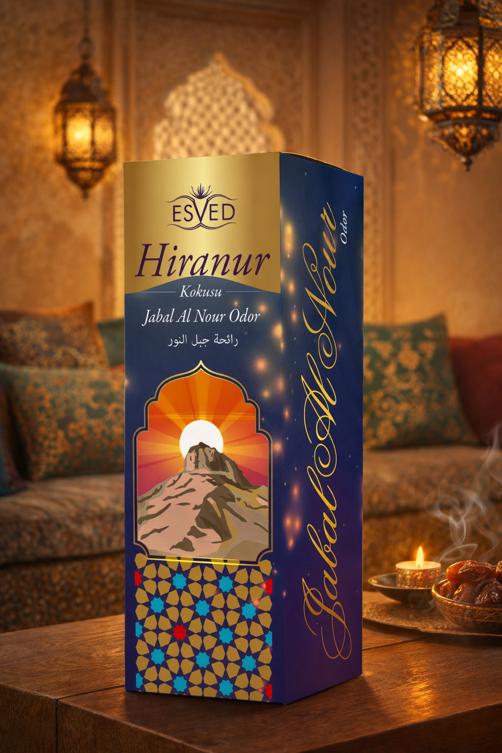 Hiranur Kokusu Alkolsüz Oda Kokusu Sprey 400 ml | Kalıcı Cami, Ev ve Mescit Kokusu