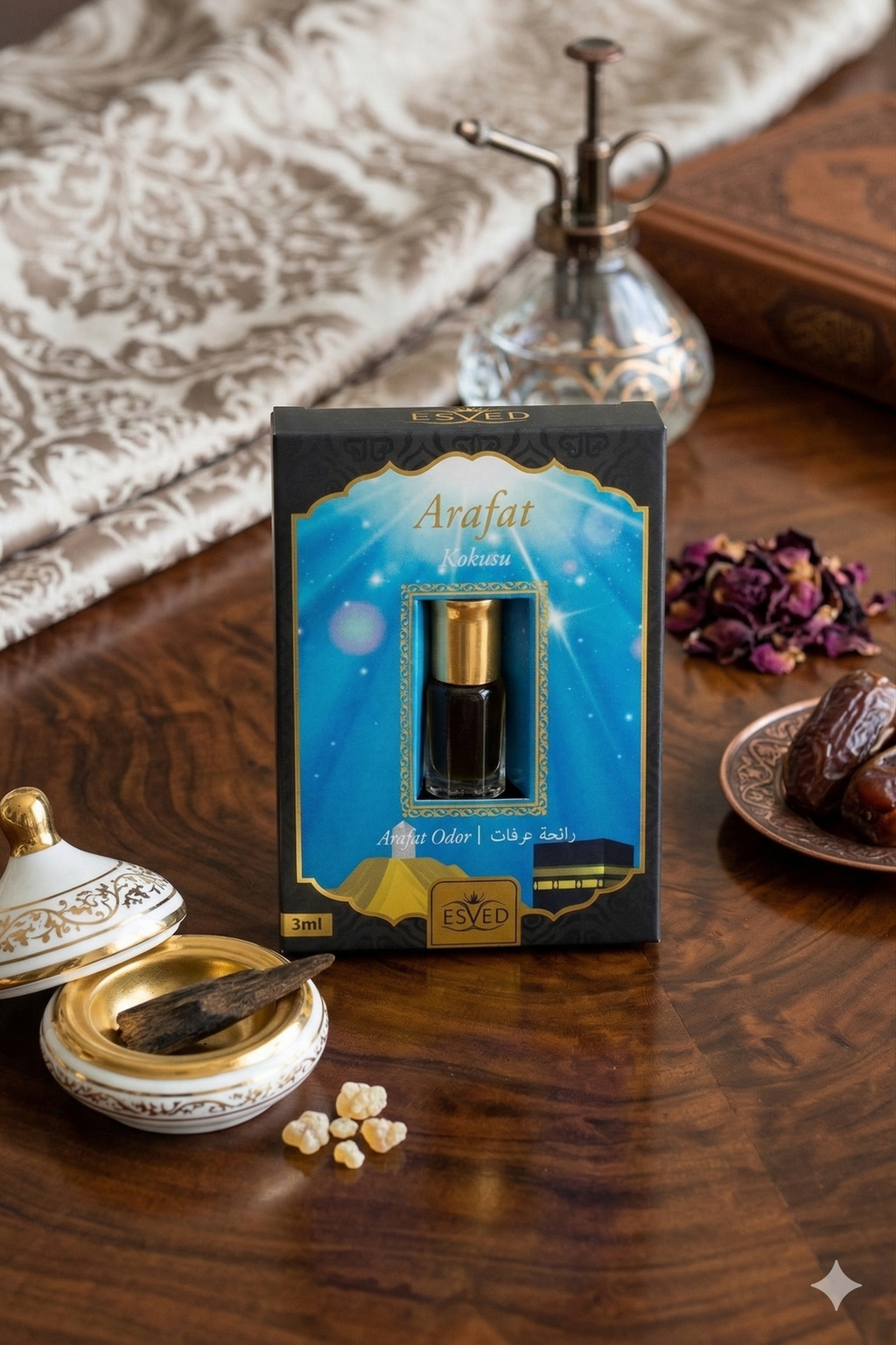 Arafat Kokusu Alkolsüz Roll On Parfüm 3 ml – Hediyelik Kutulu Kalıcı Esans