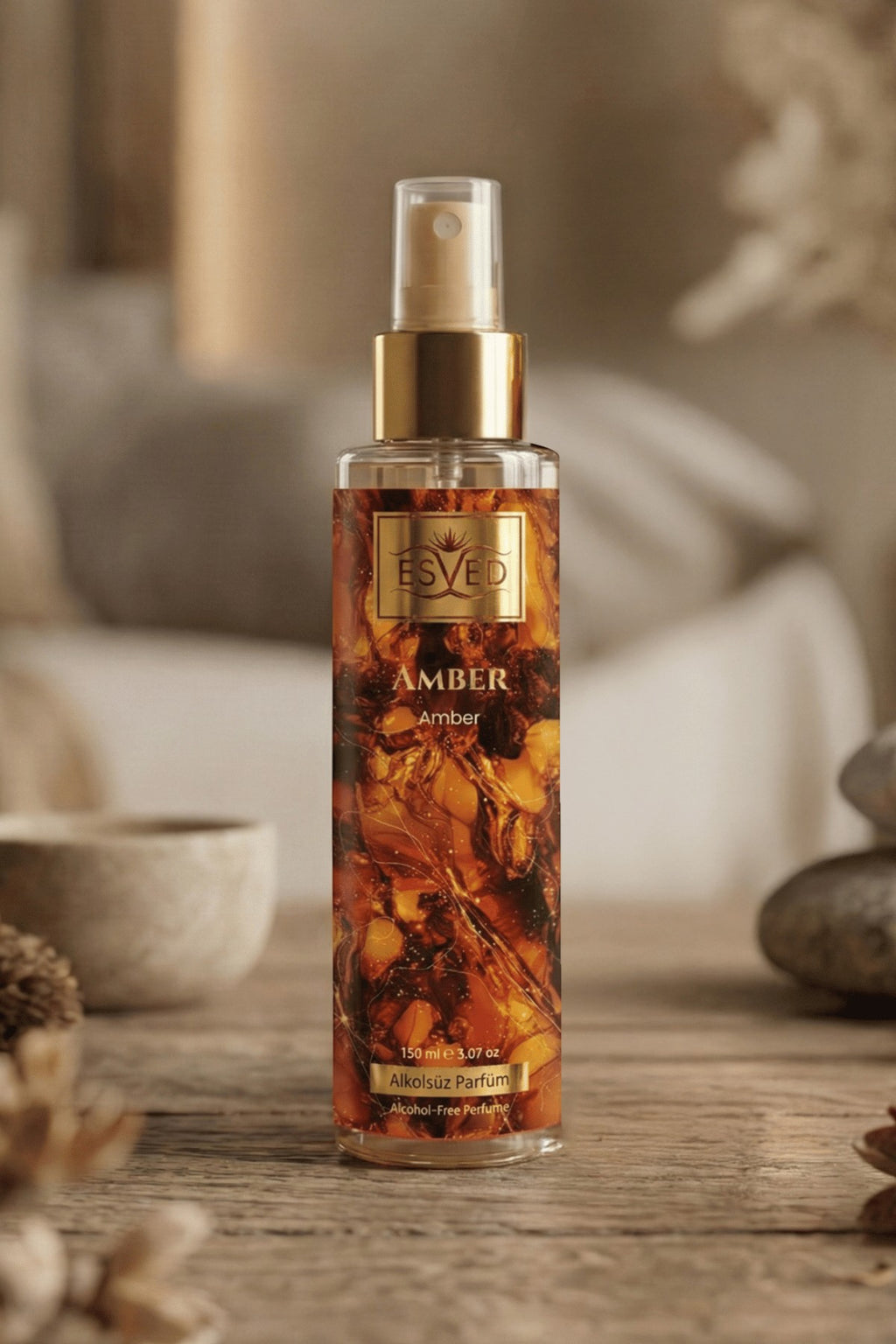 Amber Kokusu Alkolsüz Parfüm 150 ml.