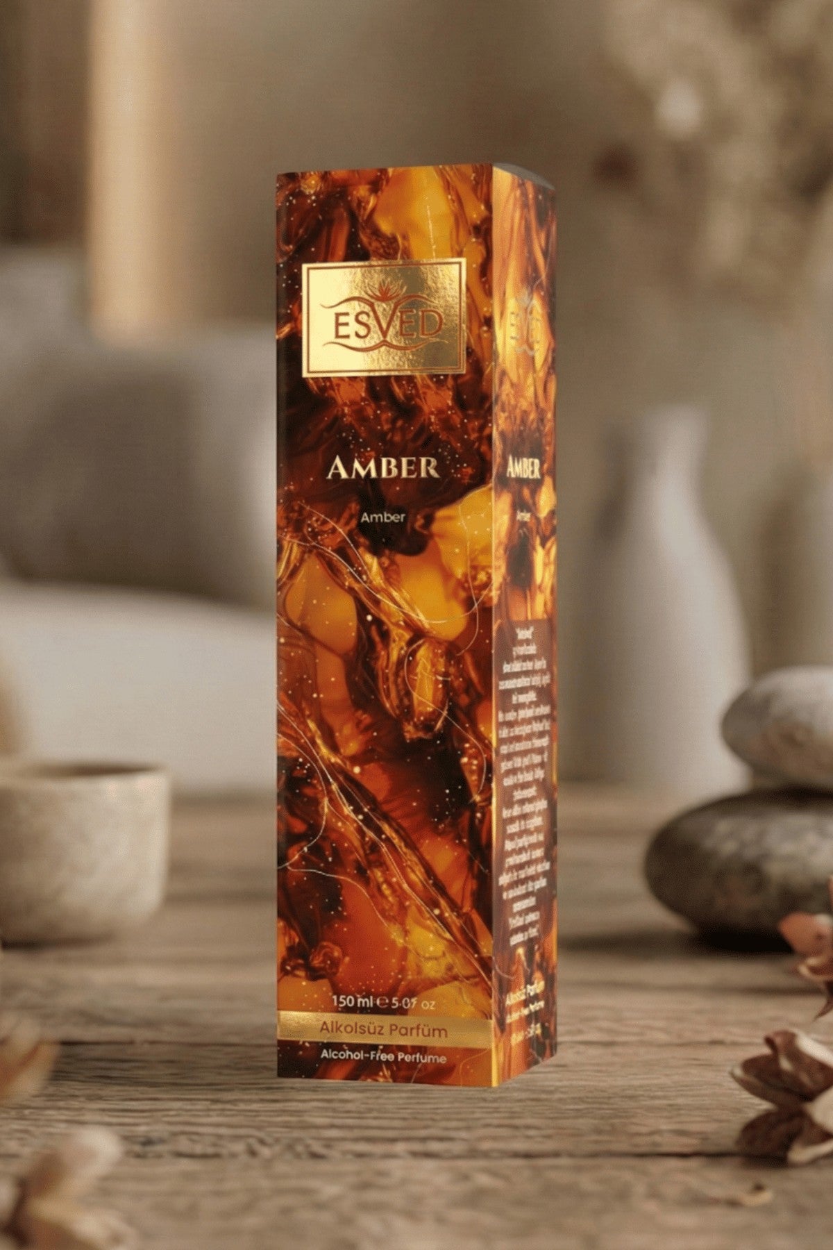 Amber Kokusu Alkolsüz Parfüm 150 ml.