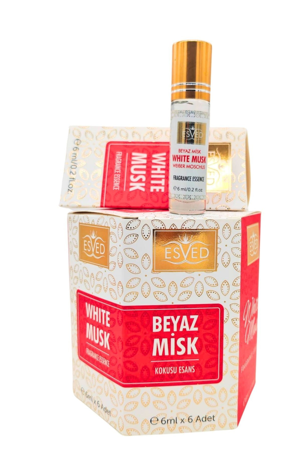 Beyaz Misk Kokusu 6 Ml Alkolsüz Parfüm Hediyelik Kutuda