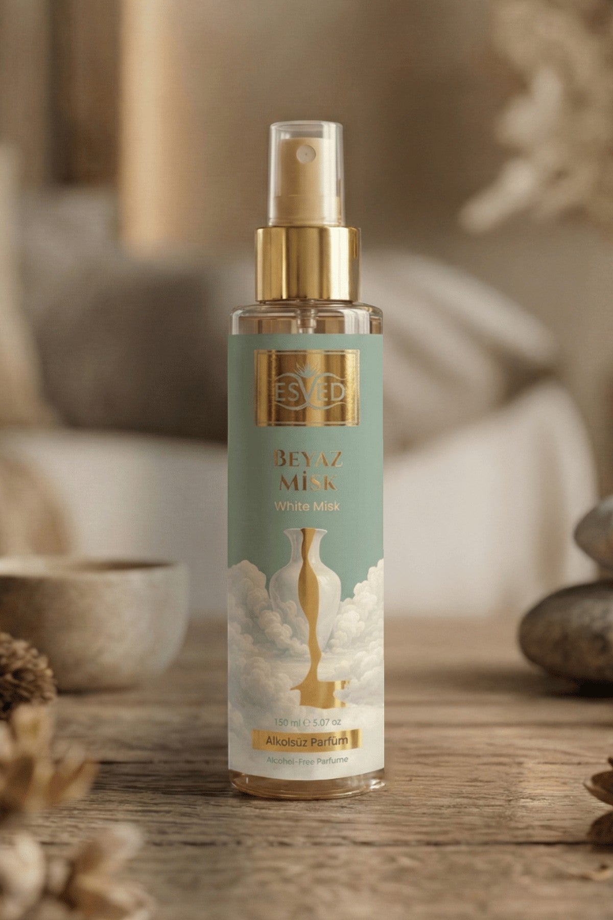 Beyaz Misk Kokusu Alkolsüz Parfüm 150 ml.