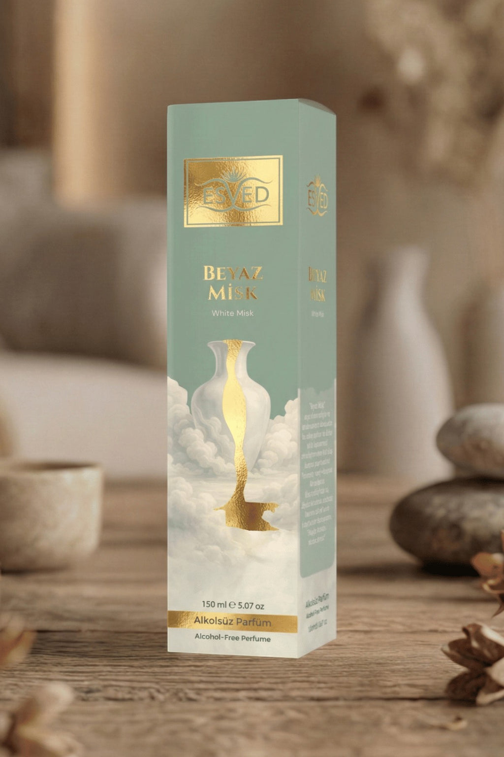 Beyaz Misk Kokusu Alkolsüz Parfüm 150 ml.