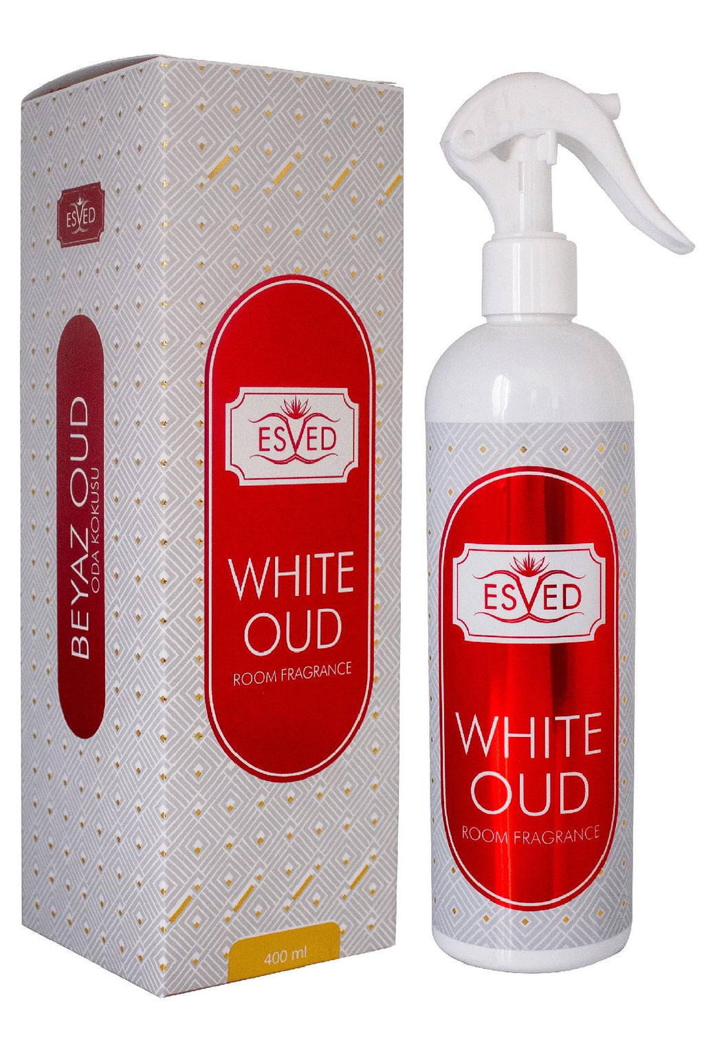Beyaz Oud & White Oud Oda Ve Kumaş Spreyi Seccade Spreyi Oda Kokusu Koku 400 ml