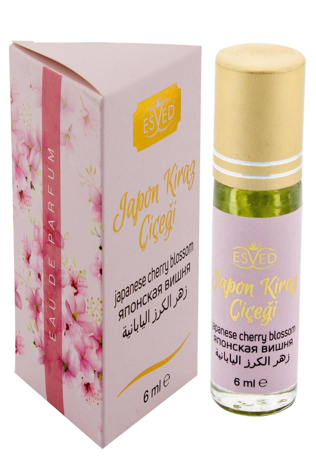 Japon Kiraz Çiçeği Kokusu Alkolsüz Esans 6Ml. 6'lı Paket