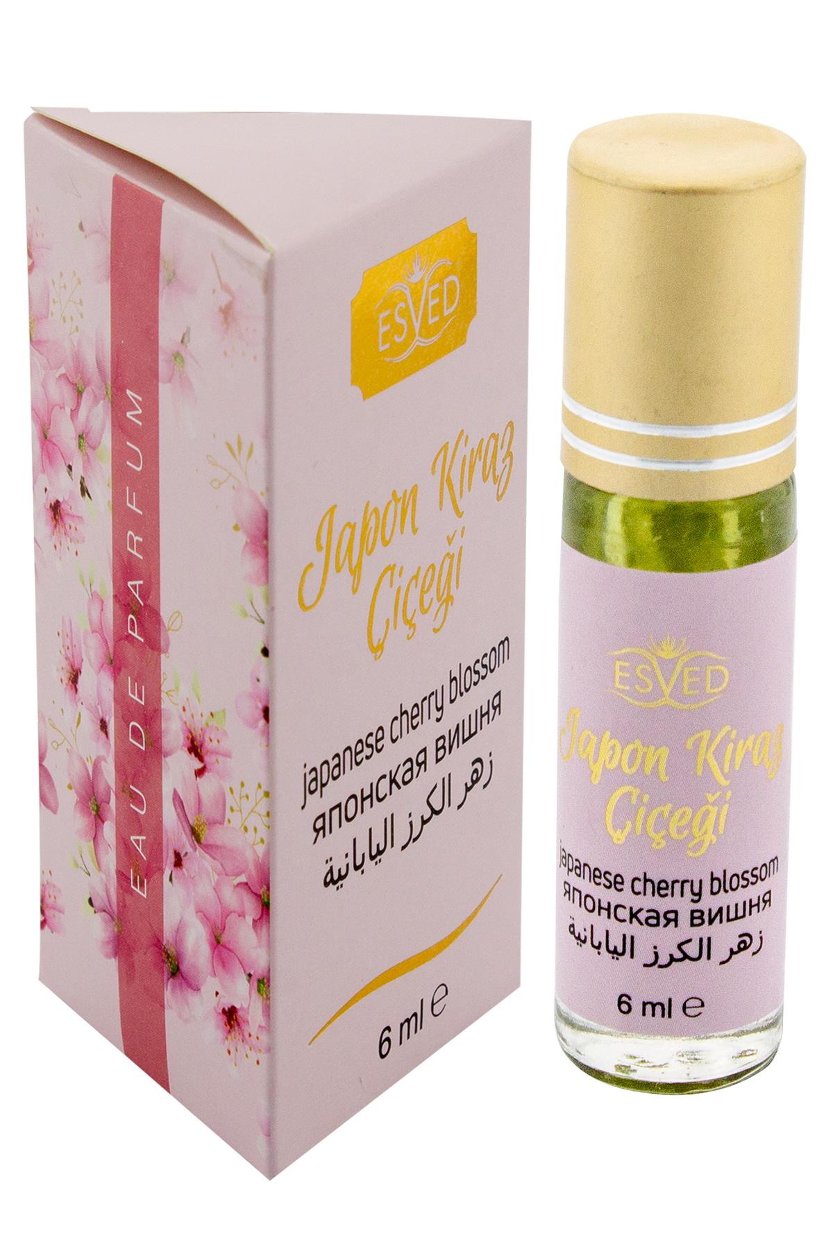 Japon Kiraz Çiçeği Kokusu Alkolsüz Esans 6Ml. 6'lı Paket