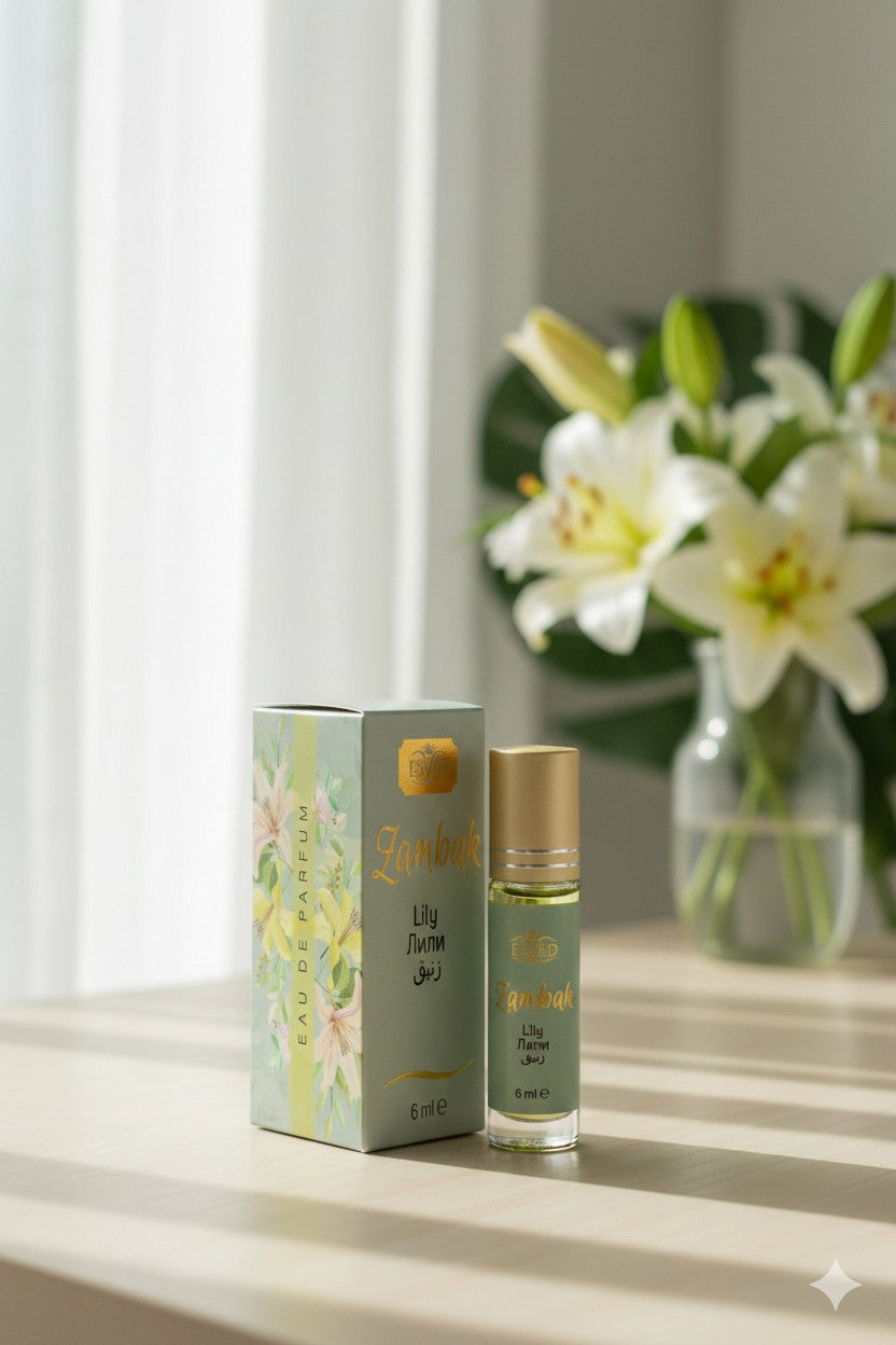 Zambak Kokusu Alkolsüz Esans 6Ml.