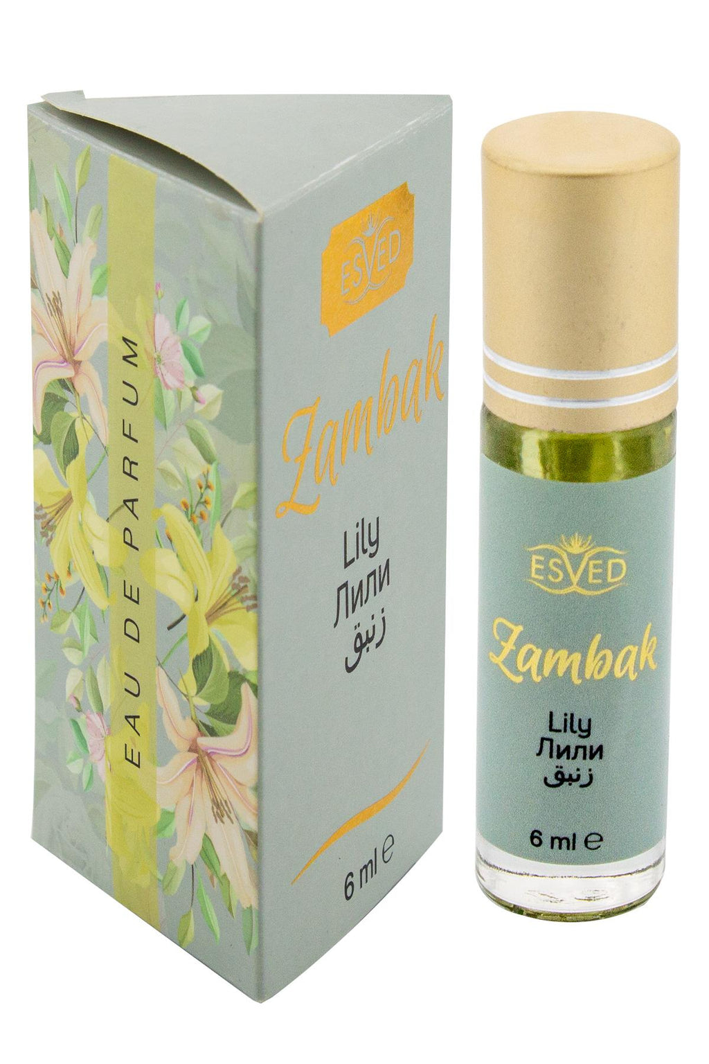 Zambak Kokusu Alkolsüz Esans 6Ml. 6'lı Paket