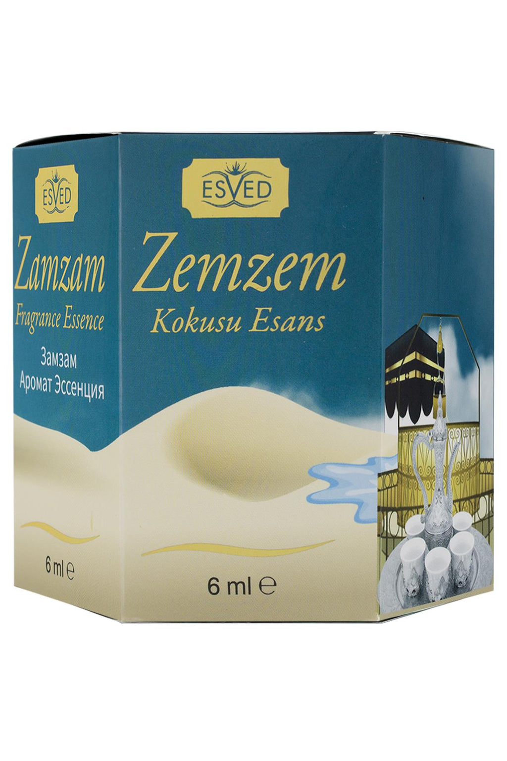 Zemzem Kokusu Alkolsüz Esans 6Ml. 6'lı Paket